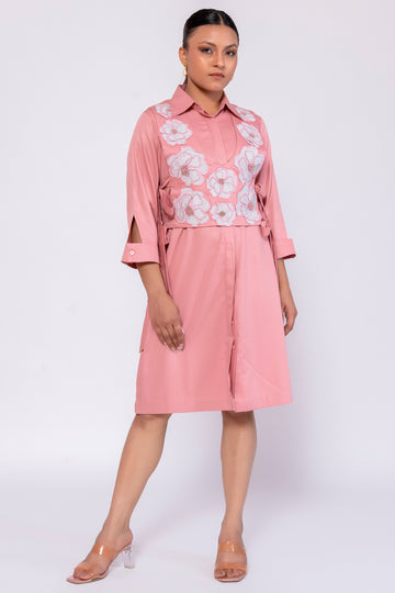 Blossam-Bib Dress
