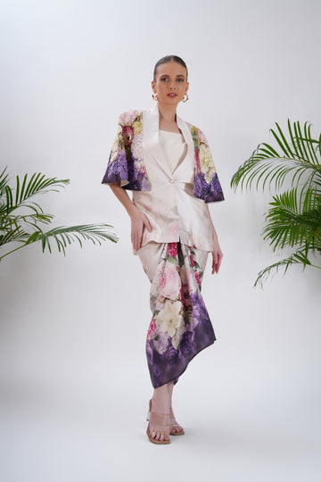 Lilac Wrap Co-Ords Set