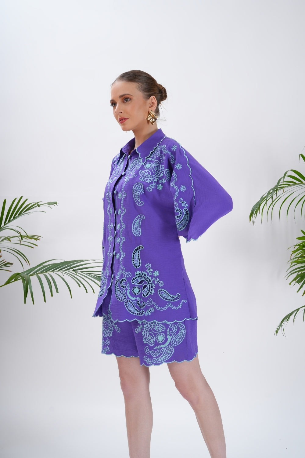 Purple Amazon Co-Ords Set