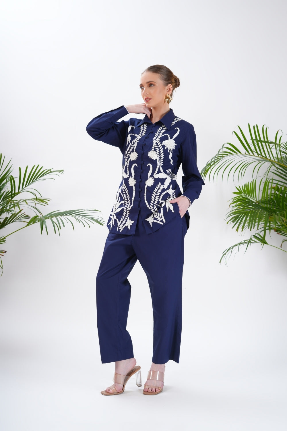 Midnight Floral Co-Ords Set